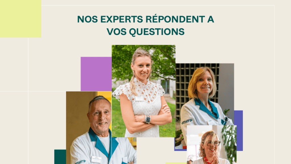 Emera - #EmeraRépond : Découvrez les témoignages des experts Emera - entrée en EHPAD - familles -aidants - seniors