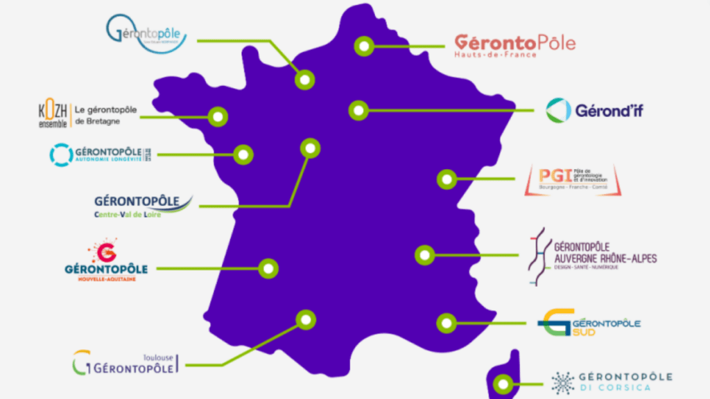 union des gérontopoles de france UGF vieillissement démographique 