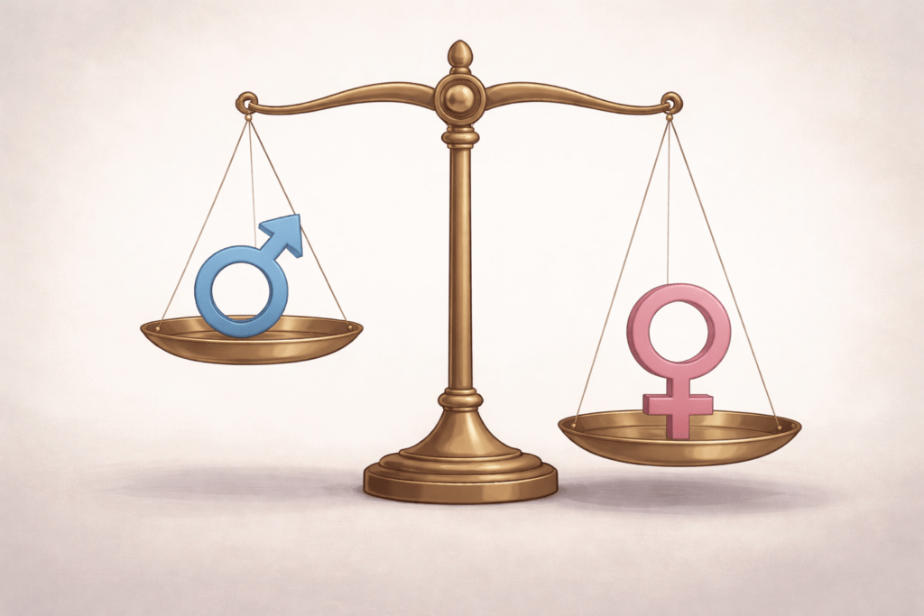 image inégalités femmes hommes