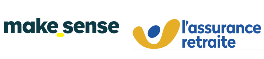 assurance retraite x makesense logo