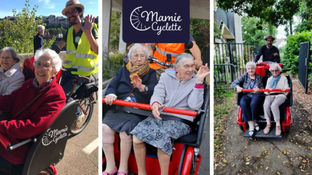 mamie cyclette