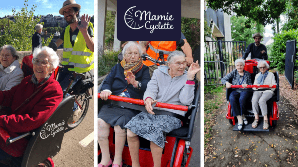 mamie cyclette