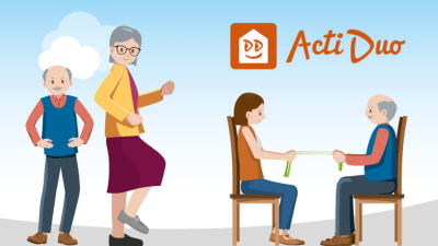 actiduo resanté-vous préventions chutes seniors application