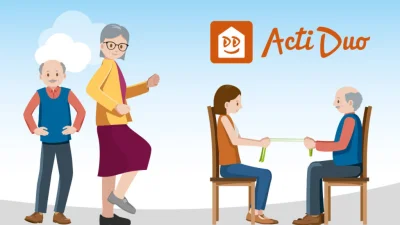 actiduo resanté-vous préventions chutes seniors application