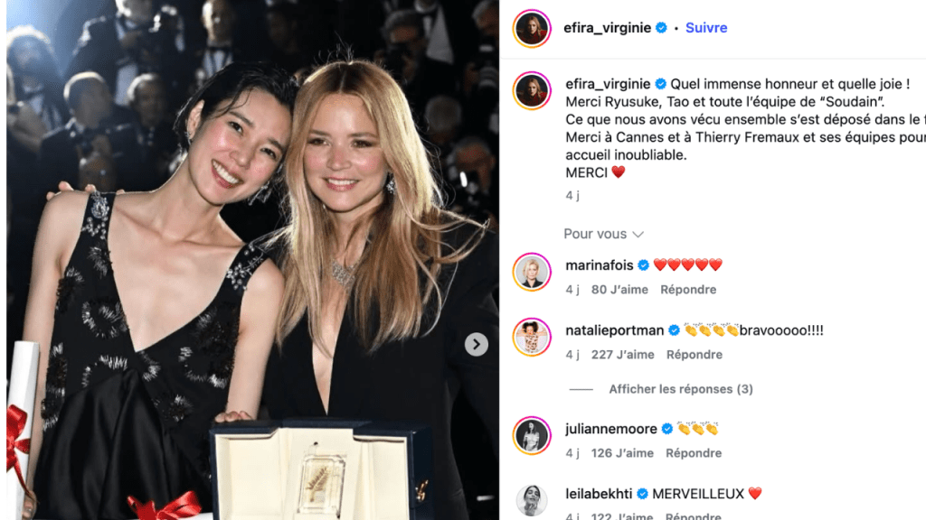 film festival de cannes virginie efira soudain seniors humanitude 