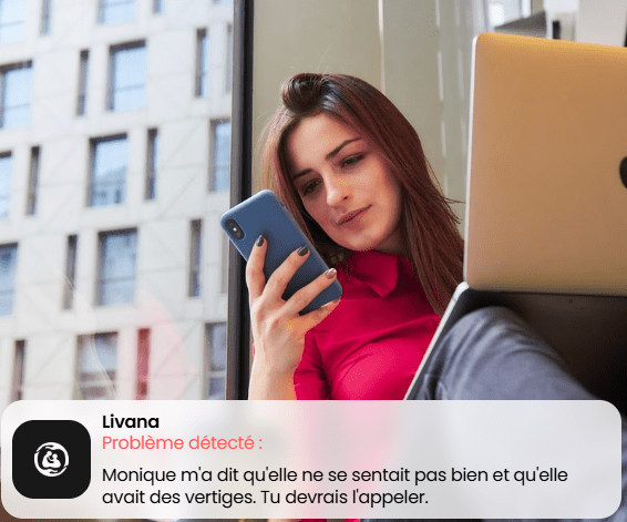 livana connect IA conversationnelle pour personnes atteintes d'alzheimer soutien aux aidants et soignants