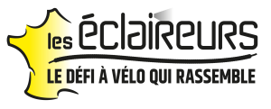 logo eclaireurs du tour 2026 vélo qui rassemble