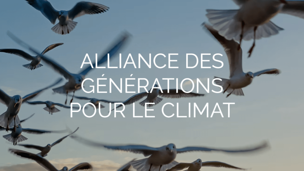 alliance des générations pour le climat