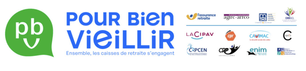 logos cnav, assurance retraite, pour bien vieillir, agirc-arrco, cipav, enim, cpr