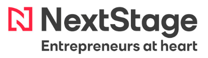 logo nextstage entrepreneurs at heart